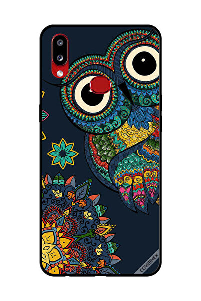 Covernex غطاء حماية لهاتف سامسونج جالاكسي A10s بتصميم بومة زهرية