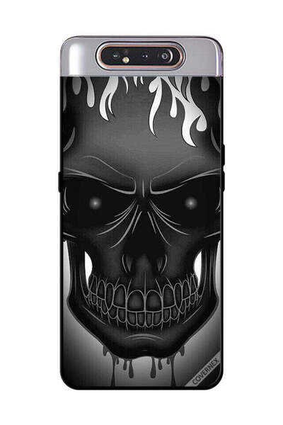 Covernex غطاء حماية لهاتف سامسونج جالاكسي A80 - رسمة رأس