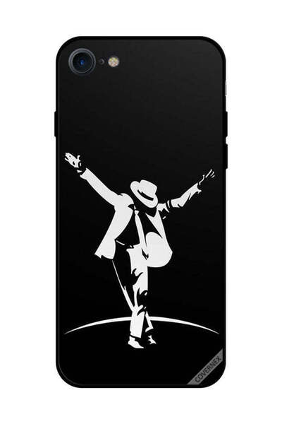 Covernex غطاء حماية لجهاز iPhone SE 2020 أكشن أسود وأبيض