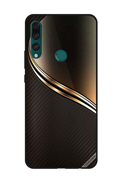 Covernex غطاء حماية لهاتف هواوي Y9 Prime 2019 بنمط ستيل ذهبي داكن