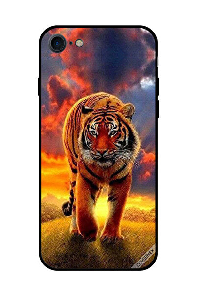 Covernex غطاء حماية لجهاز iPhone SE 2020 بنقشة جلد النمر