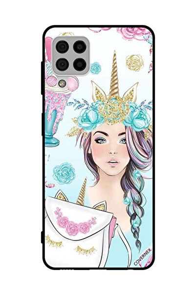 Covernex Protective Case Cover For Samsung Galaxy A22 4G Eyelashes On Bag & U...