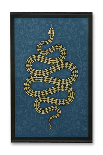 Rugs Modern Halı MOSSO Μαύρο Διακοσμητικό Χαλί με Λεπτομέρεια Μπορντούρας, Σχ...