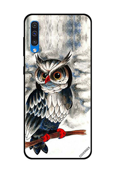 Covernex غطاء حماية لهاتف سامسونج جالاكسي A50 برسومات بومة