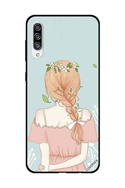 Covernex غطاء حماية لهاتف سامسونج جالاكسي A30s بفتاة واقفة بمظهر لطيف