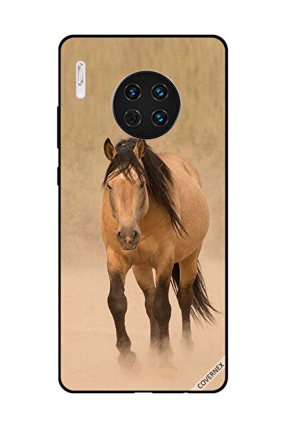 Covernex غطاء حماية لهاتف هواوي ميت 30 - سباق الخيل البني