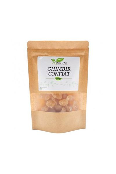 Natura Plus Ghimbir Confiat, 250g, Natura Plus