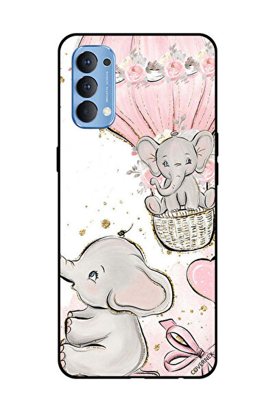 Covernex غطاء حماية لهاتف OPPO Reno 4 4G بتصميم فيل صغير