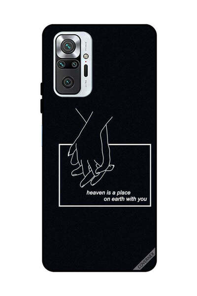 Covernex غطاء حماية لهاتف شاومي ريدمي نوت 10 برو 4G الجنة مكان على الأرض معك