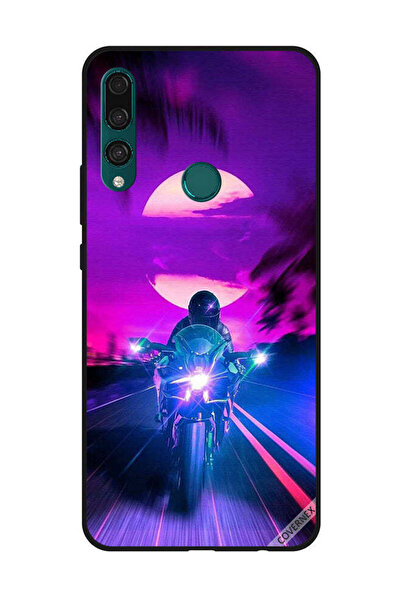 Covernex غطاء حماية لهاتف هواوي Y9 Prime 2019 - راكب الدراجة النارية يترك الق...