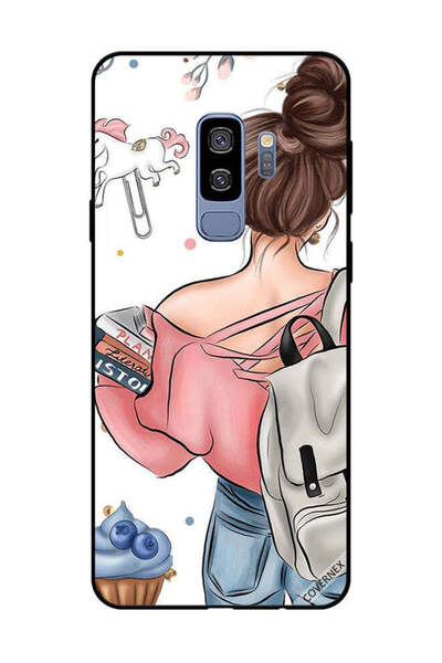 Covernex غطاء حماية لهاتف سامسونج جالكسي S9 بلس كتب في متناول اليد خطة متعلمة...