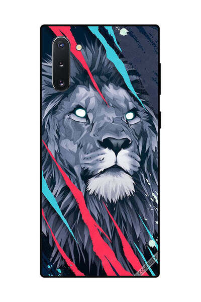 Covernex غطاء حماية لهاتف سامسونج جالكسي نوت 10 برسومات الأسد الملك