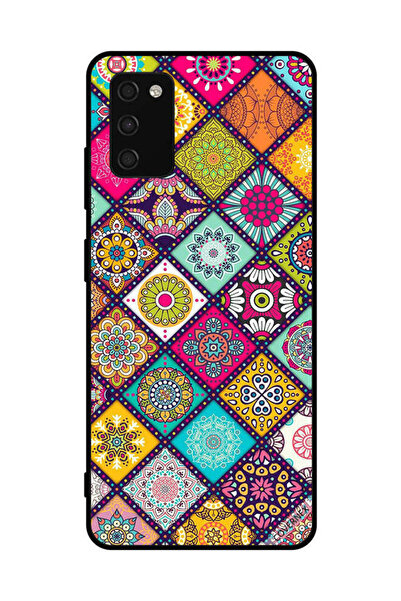 Covernex غطاء حماية لهاتف سامسونج جالاكسي A03s 4G بنقشة زهور متعددة الأشكال