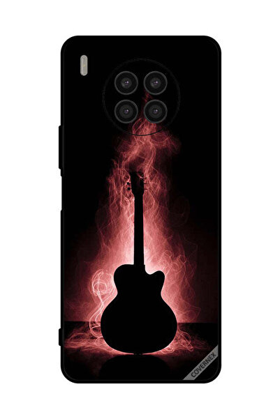 Covernex غطاء حماية لهاتف هواوي نوفا 8i بتصميم انعكاس جيتار في الظلام