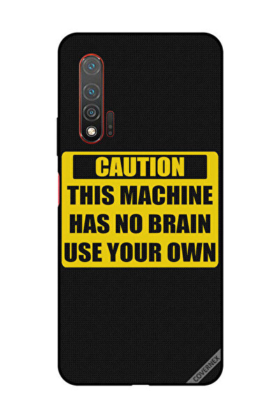 Covernex غطاء حماية لهاتف هواوي نوفا 6 5G تحذير: هذا الجهاز ليس له دماغ