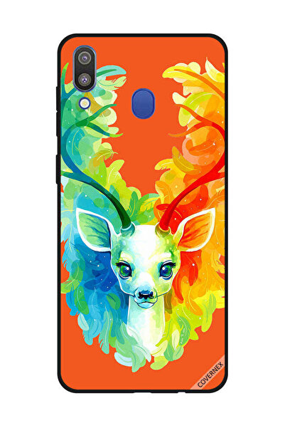 Covernex غطاء حماية لهاتف سامسونج جالاكسي M20 - غزال ملون