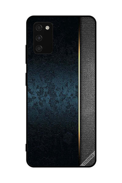 Covernex غطاء حماية لهاتف سامسونج جالاكسي A03s 4G بنقشة جلد أخضر داكن
