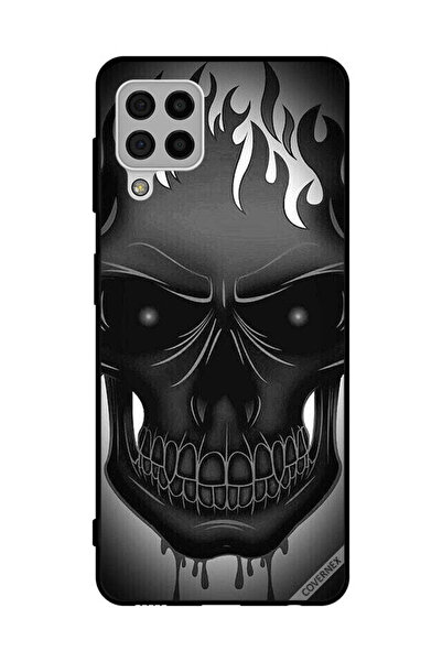 Covernex غطاء حماية لهاتف سامسونج جالاكسي A22 4G برسومات جمجمة