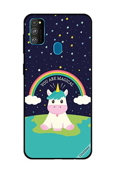 Covernex غطاء حماية لهاتف سامسونج جالاكسي M30s بتصميم وحيد القرن السحري