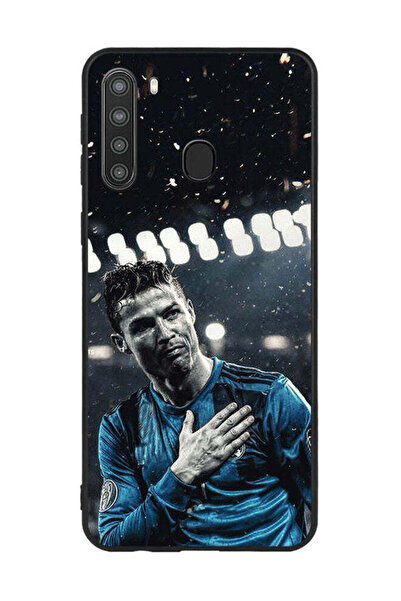 Covernex غطاء حماية لهاتف سامسونج جالاكسي A21 رونالدو يشكر الجمهور على التسجيل