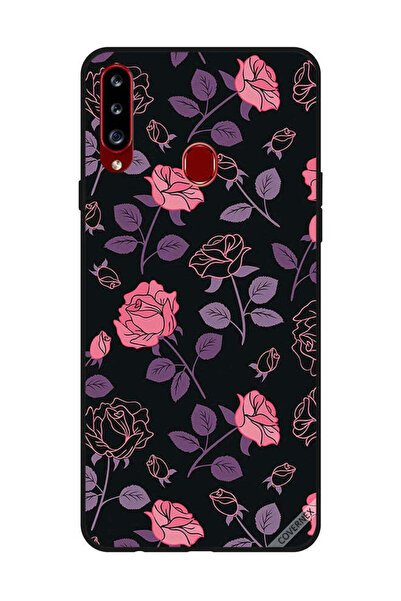 Covernex Protective Case Cover For Samsung Galaxy A20s Pink And Purple Flowers