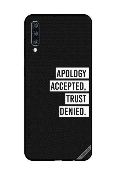 Covernex غطاء حماية لهاتف سامسونج جالاكسي A70، اعتذار مقبول، ثقة مخلصة