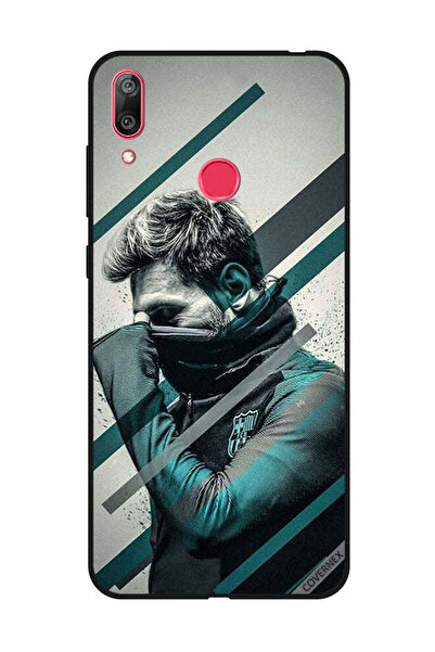 Covernex غطاء حماية لهاتف هواوي Y7 Prime 2019 وجه ميسي المختبئ