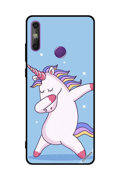 Covernex غطاء حماية لهاتف هواوي إنجوي 20E يونيكورن داب بلو