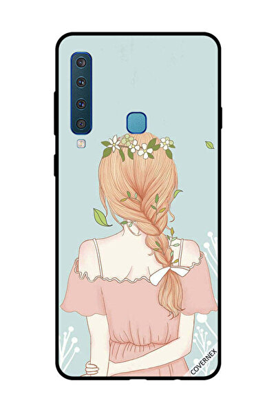 Covernex غطاء حماية لهاتف سامسونج جالاكسي A9 2018، فتاة واقفة بمظهر لطيف