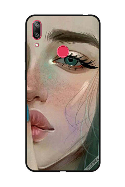 Covernex غطاء حماية لهاتف هواوي Y7 برايم 2019 - ششش، إنها حزينة