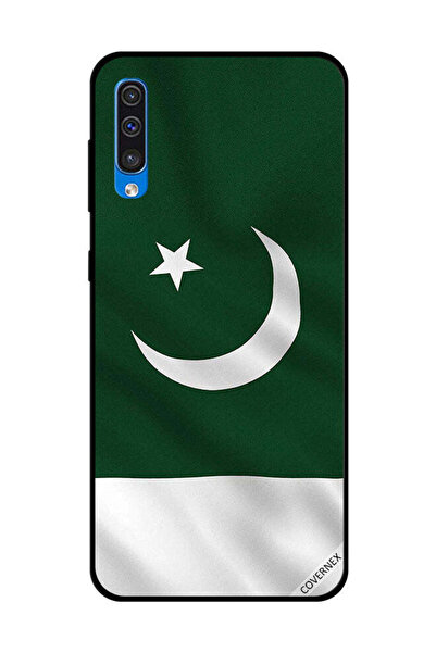 Covernex غطاء حماية لهاتف سامسونج جالاكسي A50 علم باكستان عمودي