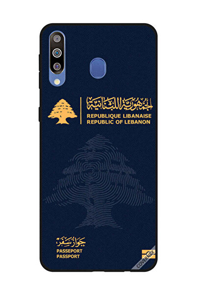 Covernex غطاء حماية لهاتف سامسونج جالاكسي M30 جواز سفر لبناني