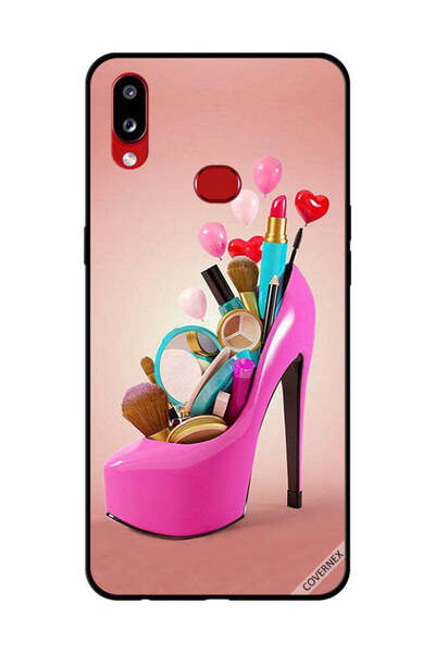 Covernex Protective Case Cover For Samsung Galaxy A10s Pink Shoe With Makeup ...