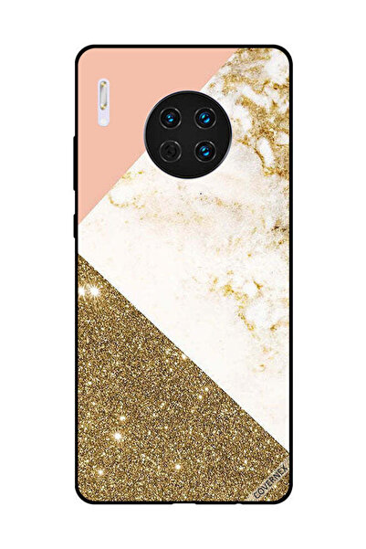 Covernex غطاء حماية لهاتف هواوي ميت 30 بنمط ذهبي لامع وغير لامع