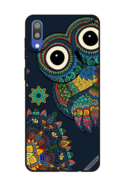 Covernex غطاء حماية لهاتف سامسونج جالاكسي M10 بتصميم بومة زهرية