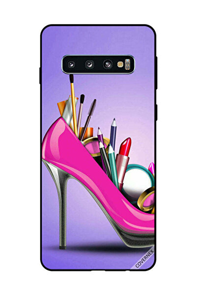 Covernex غطاء حماية لهاتف سامسونج جالكسي S10 حذاء مع مكياج