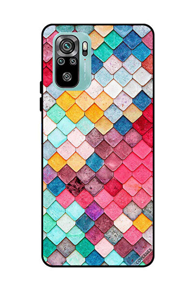 Covernex غطاء حماية لهاتف شاومي ريدمي نوت 10 4G بنمط مربع ماسي