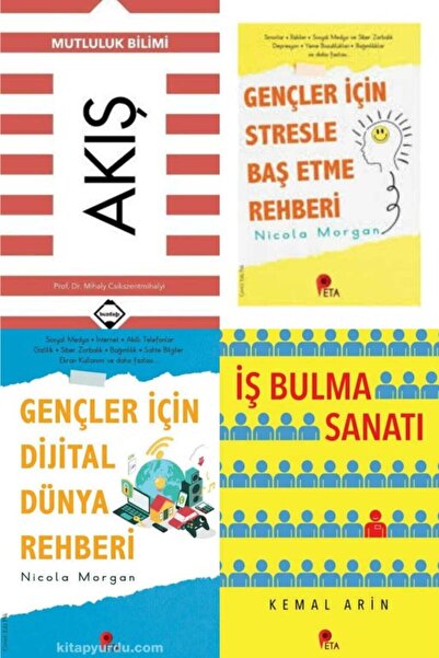 Buzdağı Yayınevi Set Akış Mutluluk Bilimi 3 Kitap Set