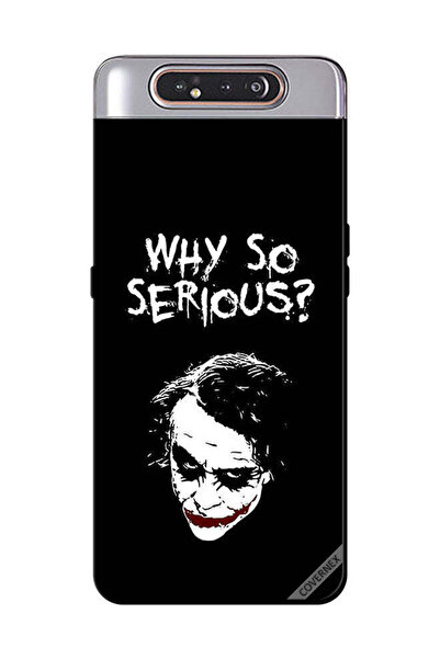 Covernex Protective Case Cover For Samsung Galaxy A80 Why So Serious B&w