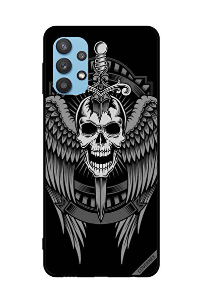 Covernex غطاء حماية لهاتف سامسونج جالاكسي M32 5G جمجمة بأجنحة نسر