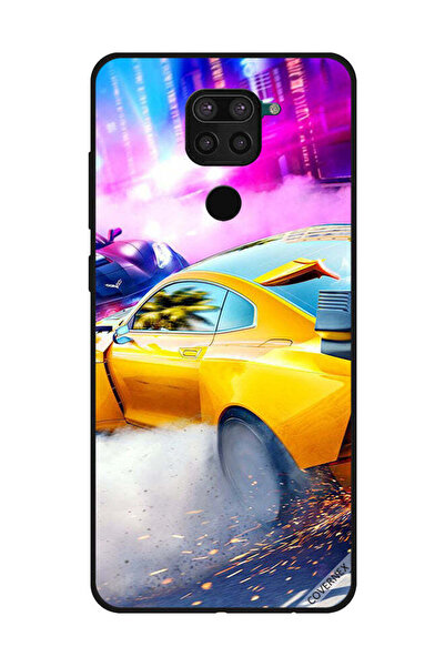 Covernex غطاء حماية لهاتف شاومي ريدمي نوت 9 - سيارة صفراء
