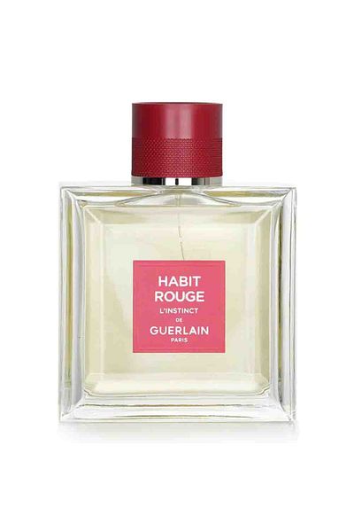 Guerlain habit Rouge L'Instict for Men Eau De Toilette Intense, 50 Ml
