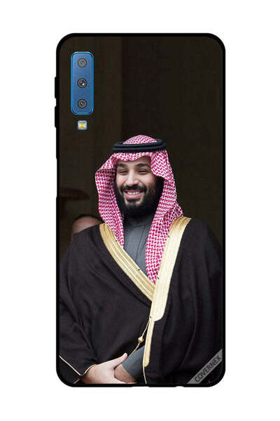 Covernex غطاء حماية لهاتف سامسونج جالاكسي A7 2018 محمد بن سلمان مبتسمًا