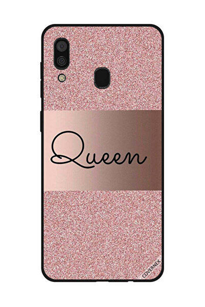 Covernex غطاء حماية لهاتف سامسونج جالاكسي A30 - كوين جليتر - بيج