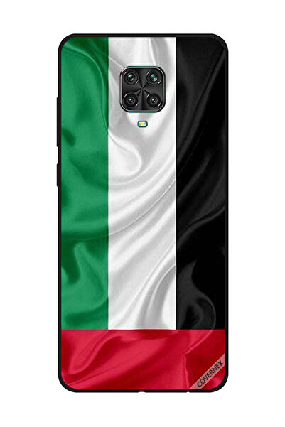Covernex غطاء حماية لهاتف شاومي ريدمي نوت 9S/9 برو، قماش علم الإمارات العربية...