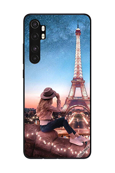 Covernex غطاء حماية لهاتف شاومي مي نوت 10 لايت - باقة زهور الخوخ