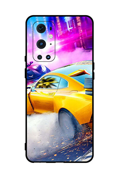 Covernex غطاء حماية لهاتف OnePlus 9 Pro - سيارة صفراء