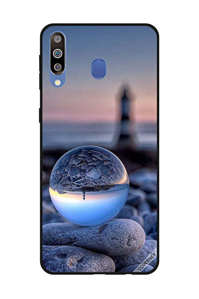 Covernex غطاء حماية لهاتف سامسونج جالاكسي M30، تصوير رائع للطبيعة في زجاج دائري
