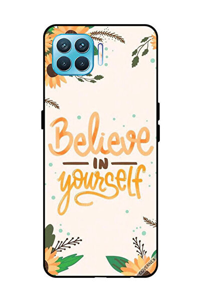 Covernex غطاء حماية لهاتف OPPO F17 Pro - ثق بنفسك - زهور الشمس