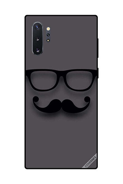 Covernex غطاء حماية لهاتف سامسونج جالكسي نوت 10 بلس، زجاج أسود وشارب